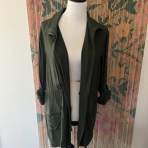 Green BB Dakota Anorak Utility Jacket